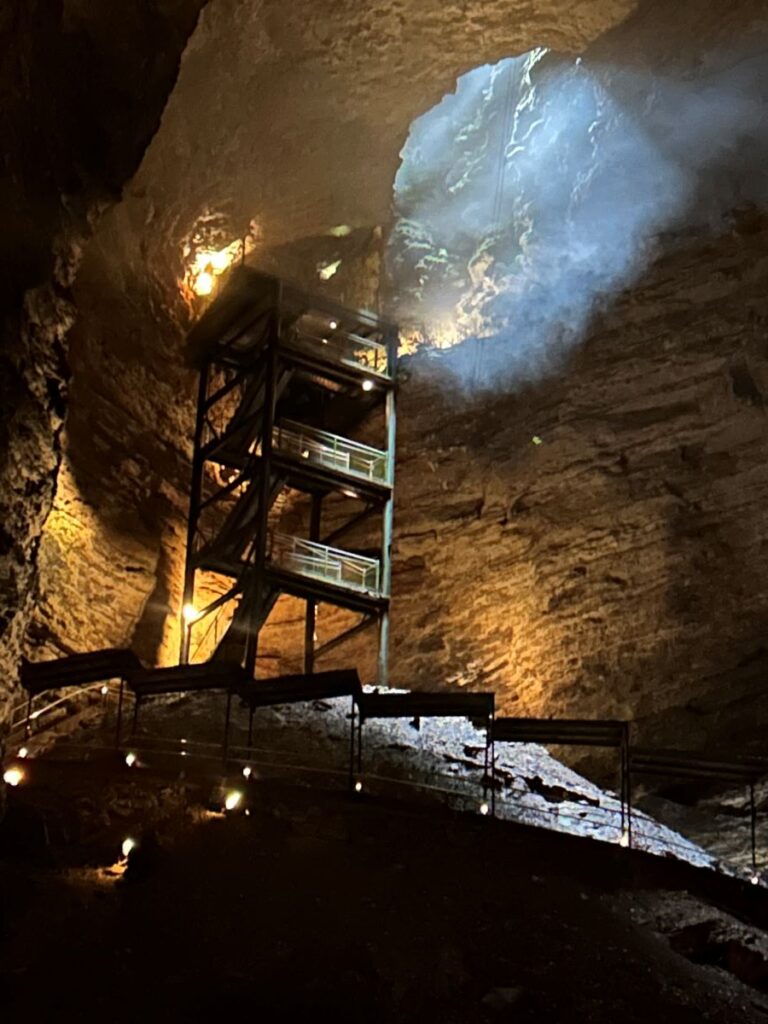 The Cathedral Room in Marvel Cave at Silver Dollar City